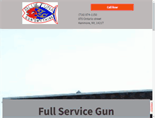 Tablet Screenshot of bluetunaguns.com